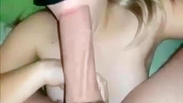 Amateur BWC with Massive Dick Sucks Huge Cock in Homemade Sex