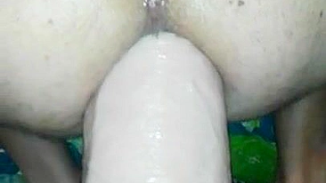 Homemade Strapon Sex with Bisexual Hubby & Wife Dirty Anal Fisting