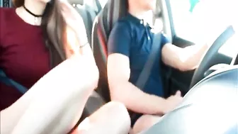 Homemade Car Blowjob with GF Kinky Cum Swallow Homemade Car Blowjob with GF Kinky Cum Swallow