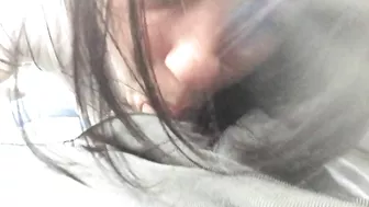 Homemade Blowjob in Public with Girlfriend