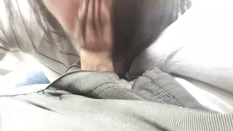 Homemade Blowjob in Public with Girlfriend