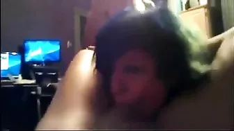 Homemade Rough Sex Threesome with Bisexual Girls and Big Cocks