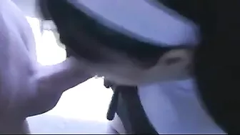 Homemade Nun Cosplay Blowjob Roleplay with Big Facials