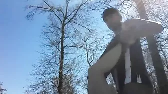 Homemade Porn in the Park with Big Ass Brunettes