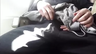 Homemade Blowjob on Airplane with Blonde Girlfriend