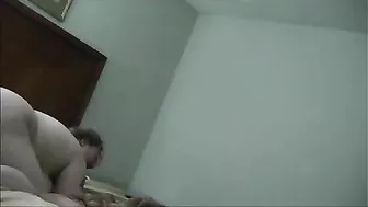 Homemade Amateur BBW Fatty with Big Ass & Butt Masturbates until Squirting Orgasm