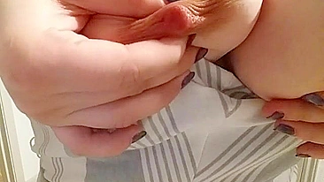 Homemade Sex with Big Boobs & Titty Drop