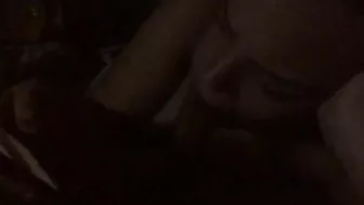 Homemade Amateur Blowjob with Big Black Cock & Texting Teen Girl