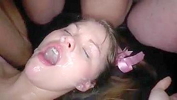 Homemade Swinger Orgy with Multiple Cumshots & Bukkake