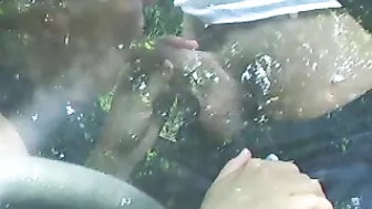 Homemade Swinger Blowjobs in Public with Amateur Latinas