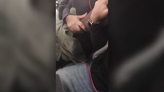 Homemade Finger Fun with Amateur Ebony Girl on Airplane