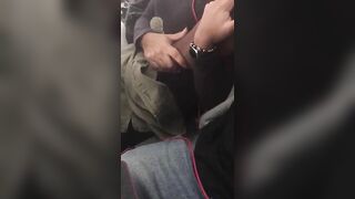 Homemade Finger Fun with Amateur Ebony Girl on Airplane