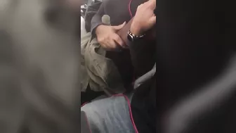 Homemade Finger Fun with Amateur Ebony Girl on Airplane