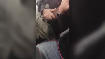 Homemade Finger Fun with Amateur Ebony Girl on Airplane