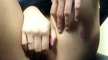 Blonde College Intern Homemade Pussy Play in the Office