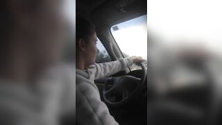 Homemade Public Handjob Amateur Stroking Cheating Girlfriend Car Lover