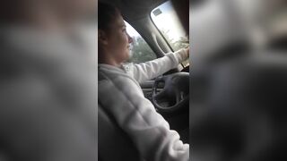Homemade Public Handjob Amateur Stroking Cheating Girlfriend Car Lover