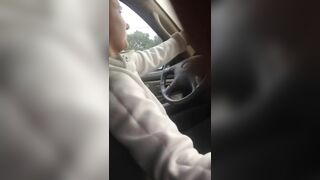 Homemade Public Handjob Amateur Stroking Cheating Girlfriend Car Lover