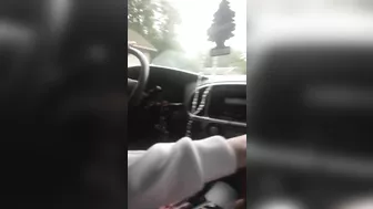 Homemade Public Handjob Amateur Stroking Cheating Girlfriend Car Lover