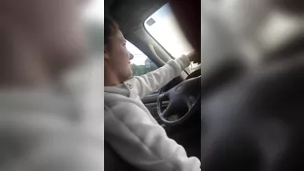 Homemade Public Handjob Amateur Stroking Cheating Girlfriend Car Lover