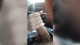 Homemade Public Handjob Amateur Stroking Cheating Girlfriend Car Lover