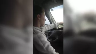 Homemade Public Handjob Amateur Stroking Cheating Girlfriend Car Lover