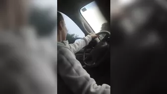 Homemade Public Handjob Amateur Stroking Cheating Girlfriend Car Lover