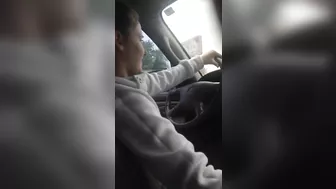 Homemade Public Handjob Amateur Stroking Cheating Girlfriend Car Lover