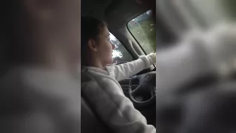 Homemade Public Handjob Amateur Stroking Cheating Girlfriend Car Lover