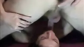 Homemade Sex Compilation - Amateur Brunettes' Messy Facials & Cum Shots