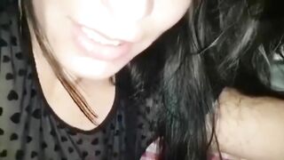 Homemade Blowjobs with Brunette Girlfriends in Public