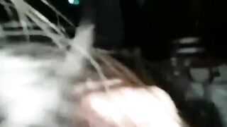 Homemade Blowjobs with Brunette Girlfriends in Public