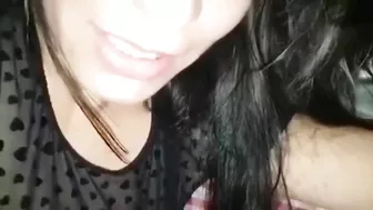 Homemade Blowjobs with Brunette Girlfriends in Public