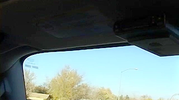 MILF Masturbates on Highway with Big Boobs & Tits in Public