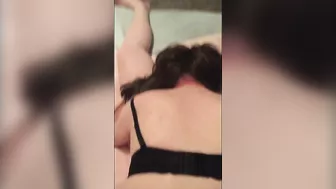 Homemade Bisexual Threesome with Wife and Cuckold Hubby