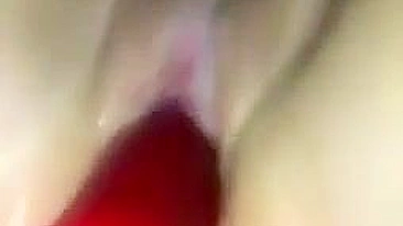 Homemade Sex Toys & Squirting Orgasms with Creamy Pussies