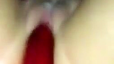 Homemade Sex Toys & Squirting Orgasms with Creamy Pussies