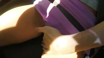 Wild River Fucking with Big Boobs Babe - Homemade Public Sex