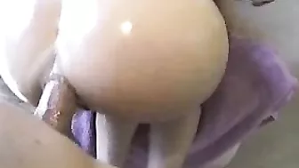 Homemade Anal Stretching with Oil and Big Dicks Homemade Anal Stretching with Oil and Big Dicks