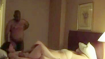 Real Cuckold Couple Homemade Sex with BBC & Wife