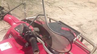 Homemade Outdoor Sex with Panties & Moaning - Amateur Creampie Fingering Exhibition