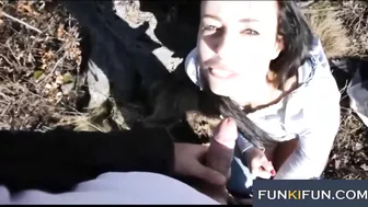 Homemade Public Blowjobs with Cum in Mouth Compilation