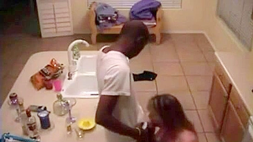 Wife Interracial Cheating Caught on Homemade Video - BBC, Big Black Cock, and Bigger Tits