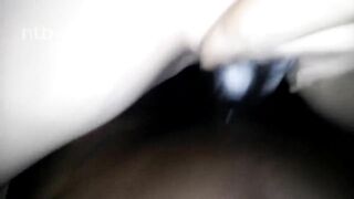 Interracial Amateur Homemade Porn with Big Black Cocks and Messy White Pussies