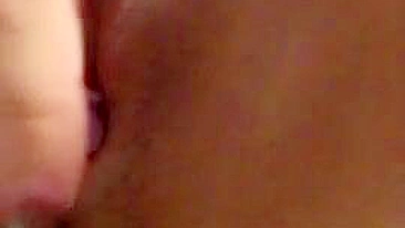 College Amateur Masturbates with Dildo in Homemade Porn Video