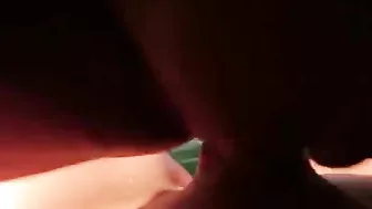 Homemade Porn Video with Amateur Blonde Cowgirl Riding Cock Outdoors