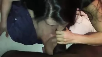 Homemade Cuckold Sex with Big Black Cocks & Wife Bisexual Swinging