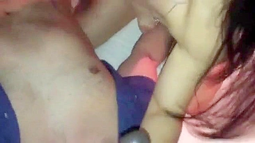 Homemade Cuckold Sex with Big Black Cocks & Wife Bisexual Swinging