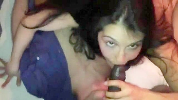 Homemade Cuckold Sex with Big Black Cocks & Wife Bisexual Swinging