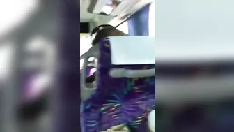 Homemade Blowjob on Crowded Bus with Horny Girlfriend